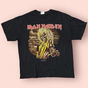 Iron Maiden Killers Tour Vintage 2003 XL T-Shirt Graphic Tee Men’s Y2K